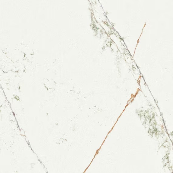 Calacatta Royale Daltile ONE Quartz quartz color sample