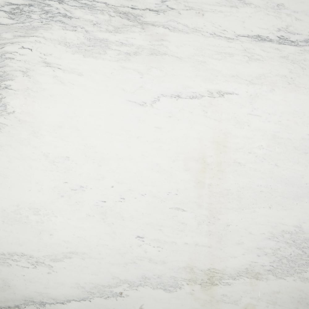 Square sample image of Mountain White Satin marble